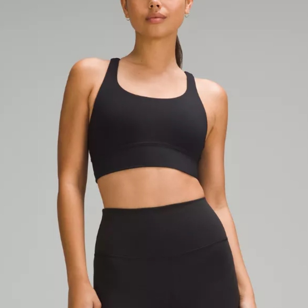 Lululemon Energy Longline Bra Black Size 6